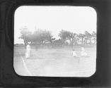 Lawn Tennis. Long Branch c1882.