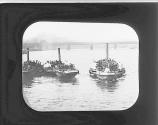 London Penny Boats at Westminster Pier.