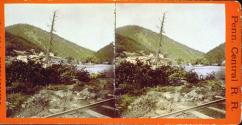View near Axe Factory. Lewistown Branch.
