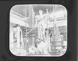 Ada Rehan Silver Statue Montana Exhibit Mining Building.
