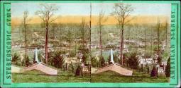 Looking South from Ocean Hill, Greenwood Cemetery.