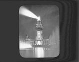 Pan-American Electric Tower-409 ft High-'Night' Lighted by 40,000 Elec tric Lamps.