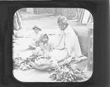 French Market (Illeg.) Woman (Illeg.).