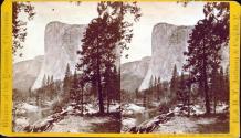 El Capitain, 3300ft. high. From the Merced River.
