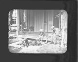 Cleaning the Gun. (On Slide) Aug. 1877 Wet Collodion (Slide) Mar. 1895, Cramer E.&H.