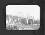 Penna. R.R. Bridge-Neshaminy Creek. (On Slide) (Neg) Aug. 1879 Washed Emul. (Slide) Mar. 1895 Cramer E.&H.