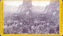 View of the Valley. From the top of the Yosemite Falls.