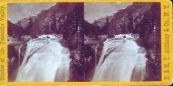 Tenaya Falls. Sunset.