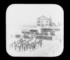 (illeg.) S. Training (illeg.) Battalion Drill.