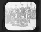 Group of Oldest Blue Jackets.