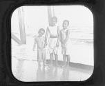 A Trio in Black. Atlantic City. N.J.