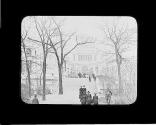 Administration Bldg. From Island.