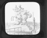 Statue at the Entrance of the Garden of the Tuileries.