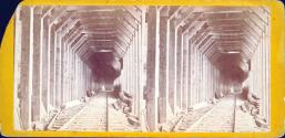 Interior of the Snow Sheds on the C.P.R.R.