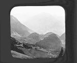 Rhene Valley, Northside, Near Brung. Panarama of Belle Alps.