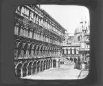 Court of the Duke's Palace Near Turin. Cour du Palais Ducal. Venice.