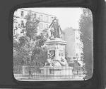 Statue of Messina in Nice Italy.