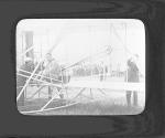 Lieut. Selfridge in seat just before he was killed.