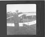 Lesh in Gliding Machine He Fell & Broke His Leg Later in Day.