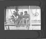 [Lieutenant Foulois and Phillip Parmalee in the Collier aircraft]