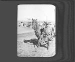 [A cavalryman and his mount]