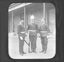 35. Officer, Sergeant, and Bugler. Devonshire Regiment.