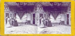 Interior of Suspension Bridge