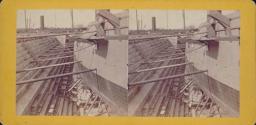 Sectional View, U.S. Dry Dock.