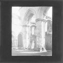 Fountains Abbey Int., Ruins, Nave. In the Nave, Fountains Abbey.