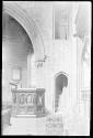 Berkeley Church Int., Entrance to Rood Loft. Entrance to Rood Loft. B erkeley Church. (On Binding)