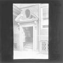 Middle Temple. Doorway. Fine Doorway Middle Temple. (On Mat)