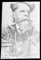 [Copy of cartoon of Charles Dickens from The Joker, U.S.A.]