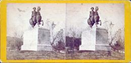 Bronze Statue of Washington, near Georgetown (by Clark Mills.)